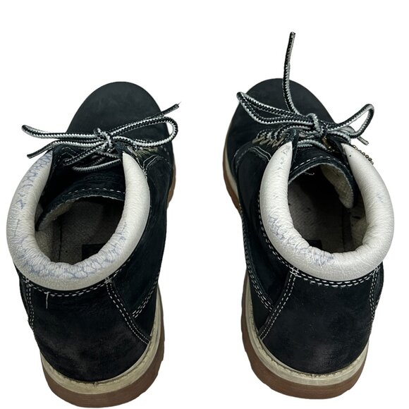 Timberland Nellie Waterproof Suede Leather Low Top women's ankle snow boots Sz 6 - Picture 9 of 13